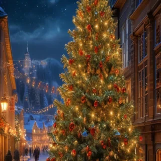 xmas phone background