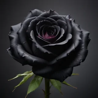 black rose photo