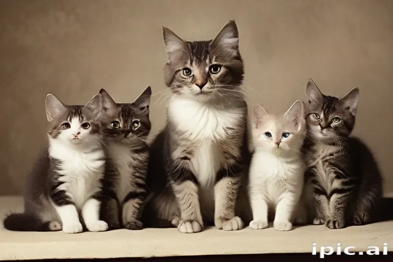 vintage cat photos