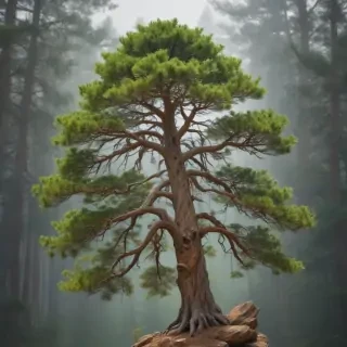 pine tree transparent