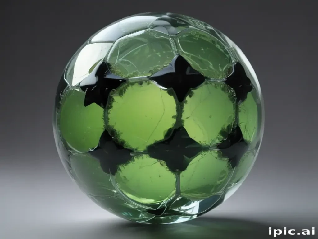 transparent soccer ball