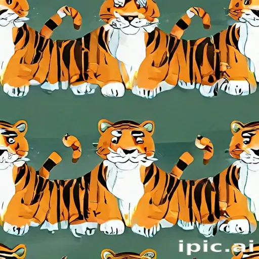 cartoon tigers