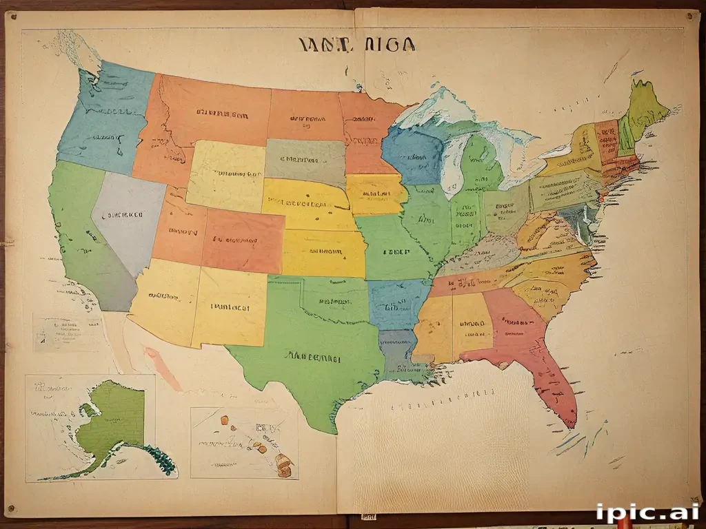 america map