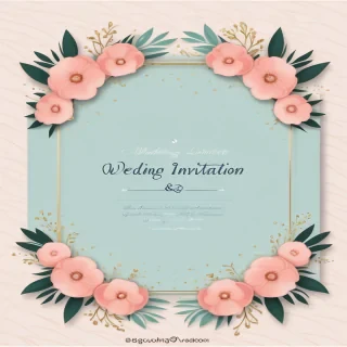 wedding invitation back ground