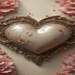 aesthetic heart wallpaper