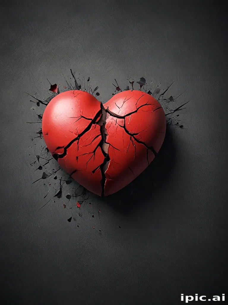 broken heart wallpaper