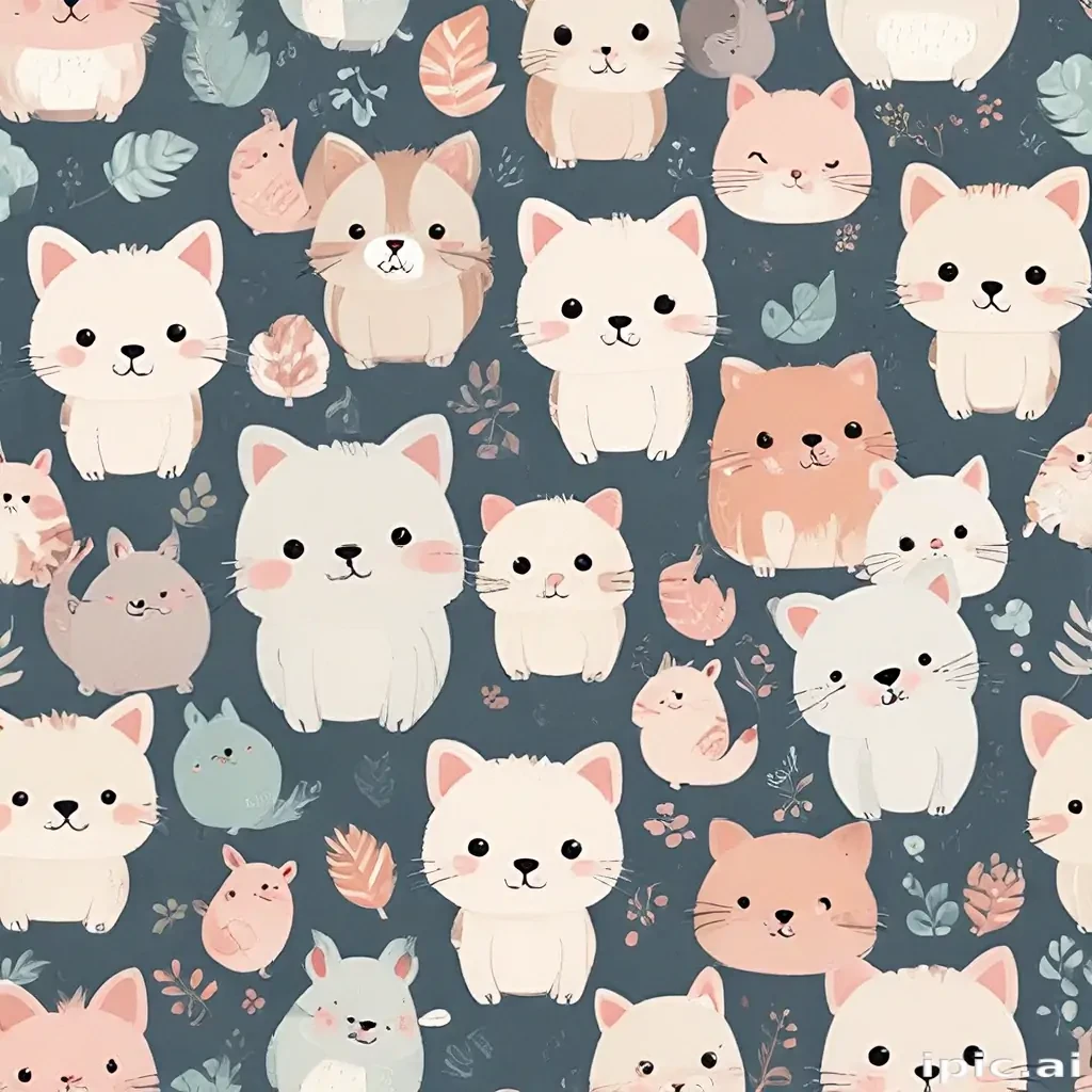 cute animal background