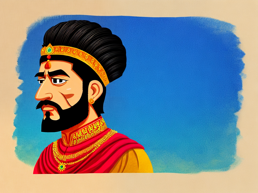 Golconda India Kings General Mohammed Ibrahim | King painting, King drawing,  Indian history