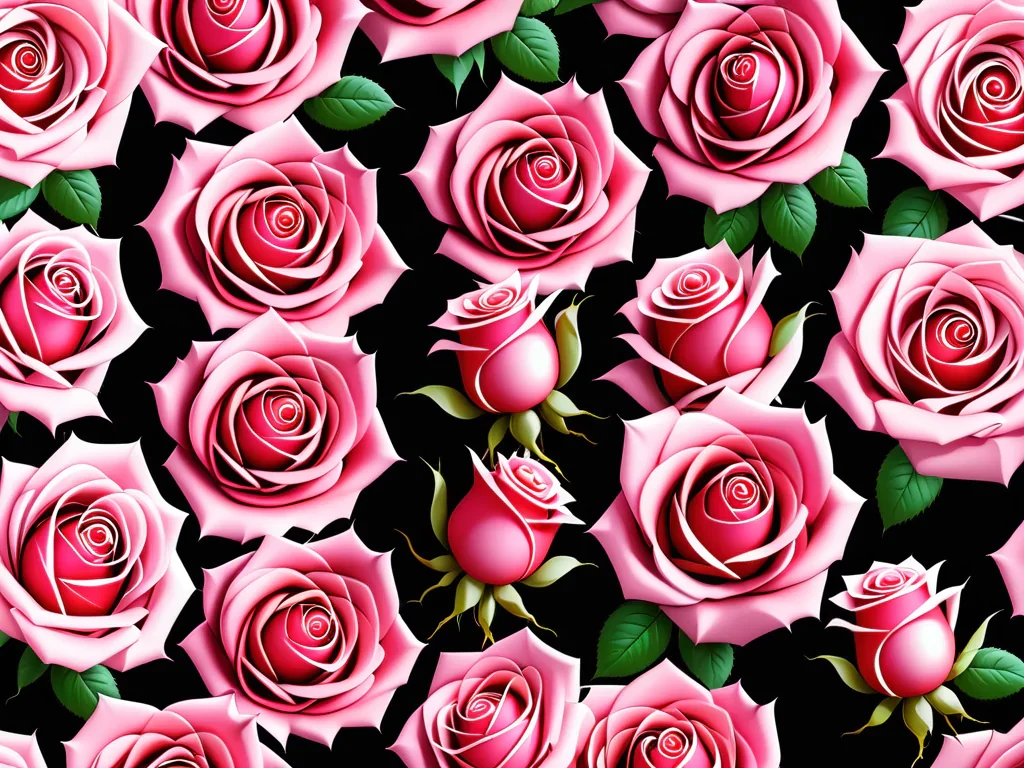 roses background