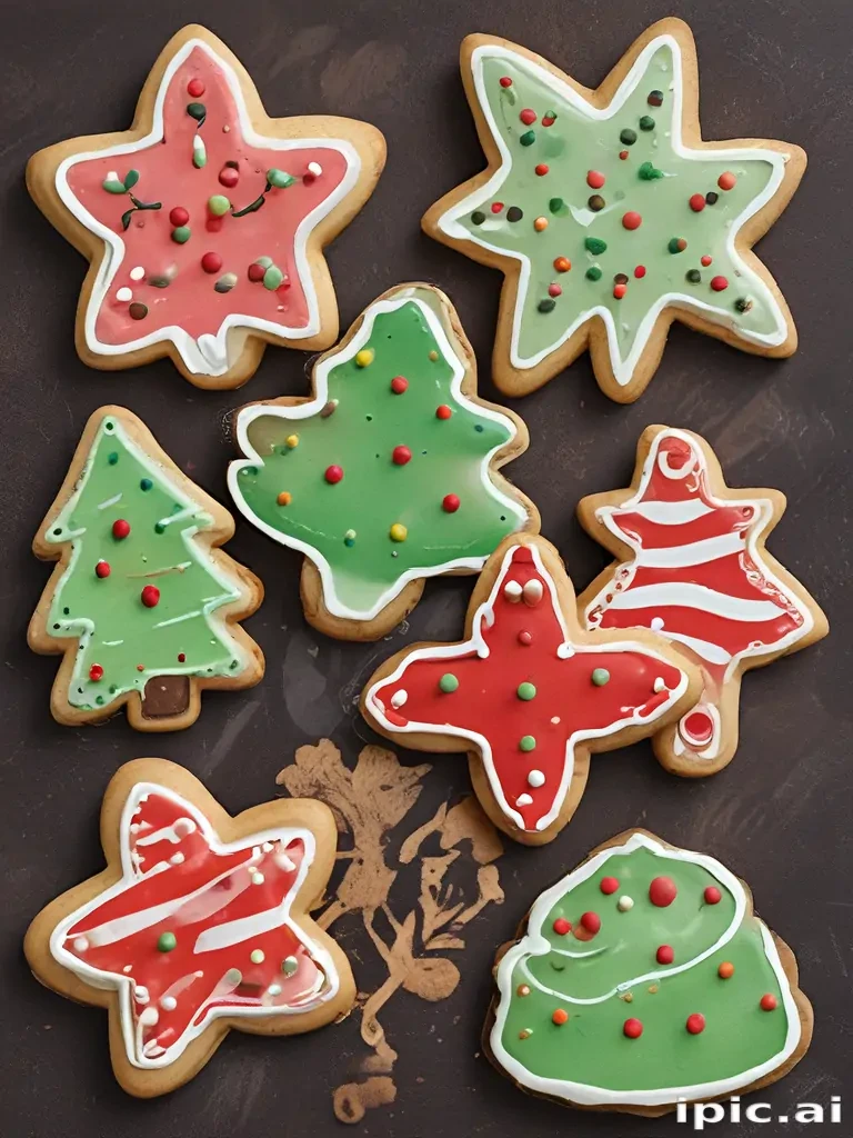 clip art christmas cookies