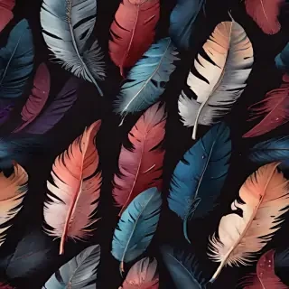 feather background