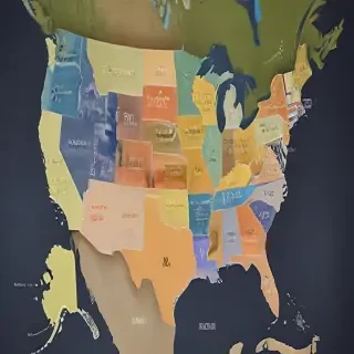 america map