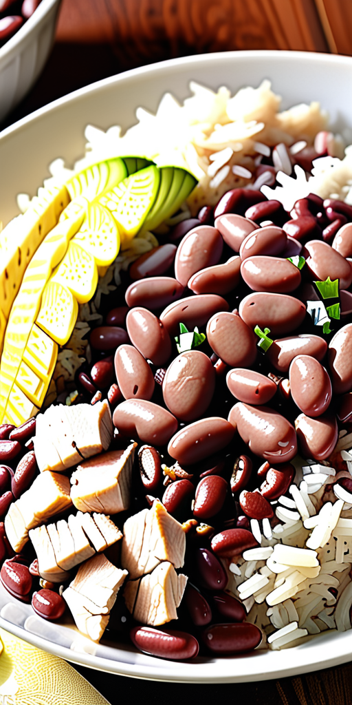 red beans rice and chicken