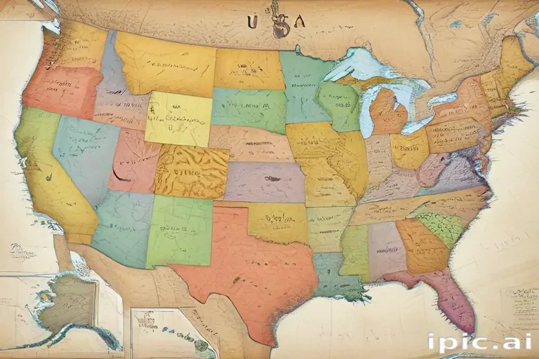 map of the usa