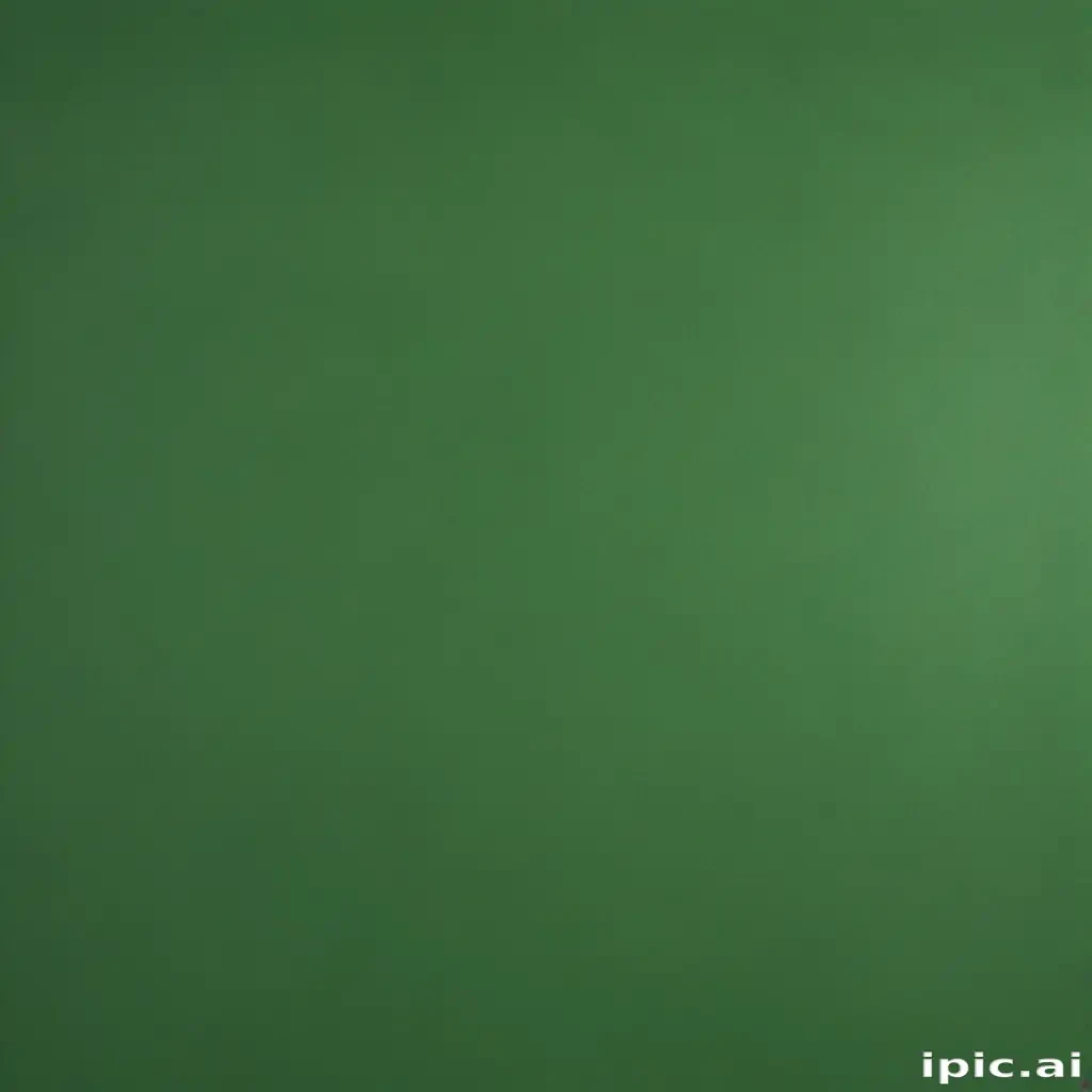 green plain background