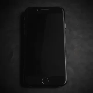 black phone wallpaper