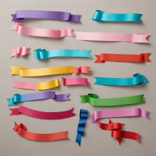 ribbon banners