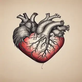 hand drawn heart