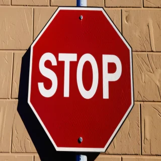 stop sign