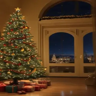 christmas outline