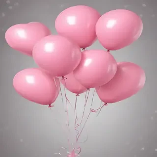 pink balloons png