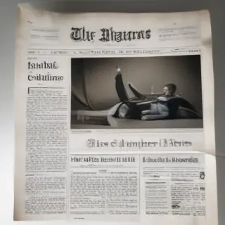 newspaper transparent