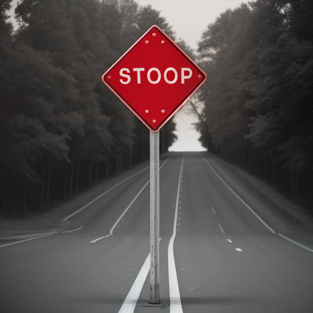 stop sign