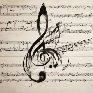 music notes png transparent