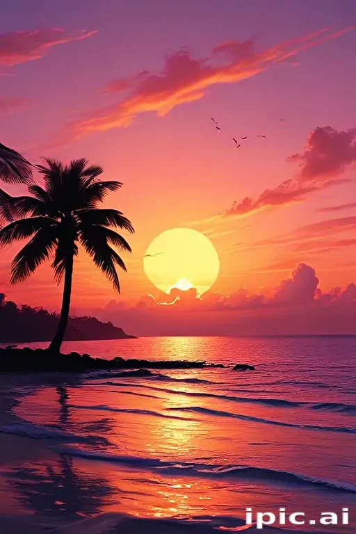 aesthetic wallpaper sunset