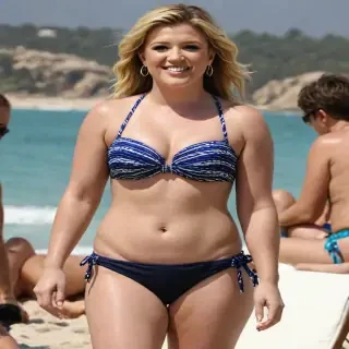 Kelly Clarkson in bikini