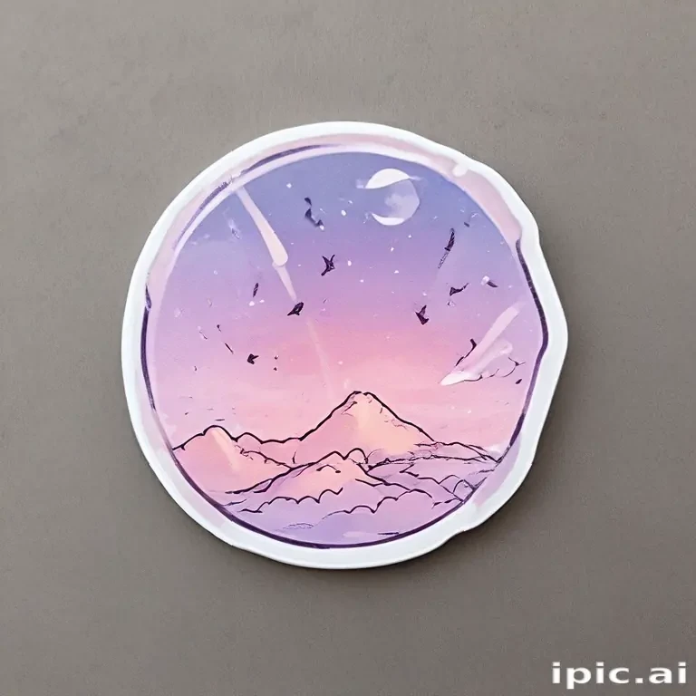 transparent aesthetic stickers