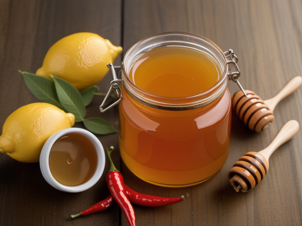 cayenne pepper honey and lemon