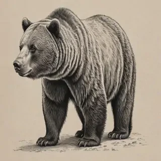 drawings of bears