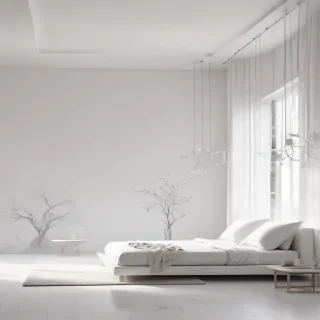 minimalist white aesthetic wallpaper