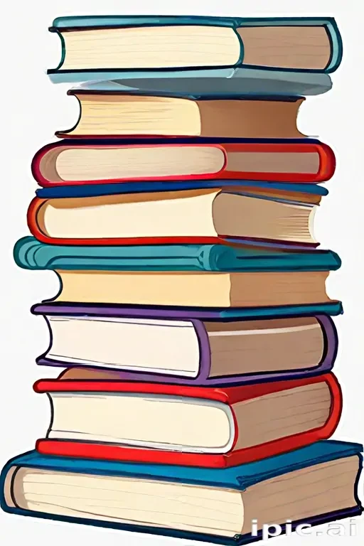stack of books clipart