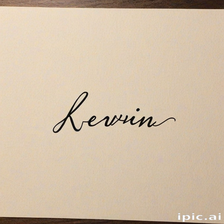 kevin cursive