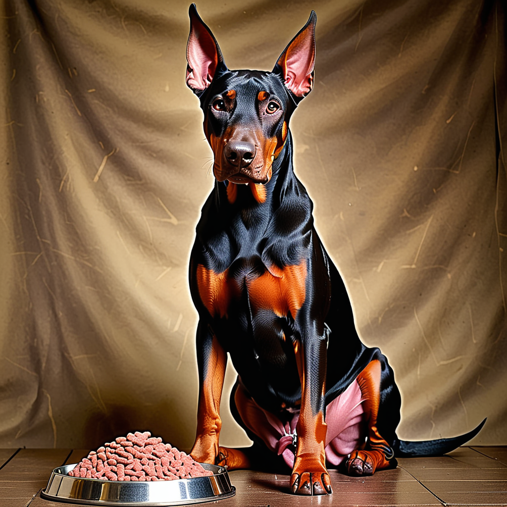 best dog food for a doberman pinscher