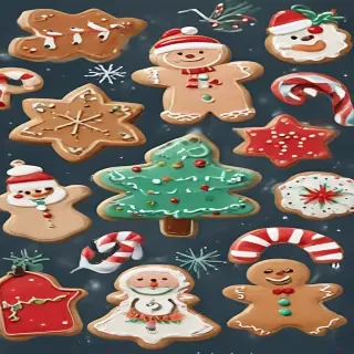 christmas cookie clipart