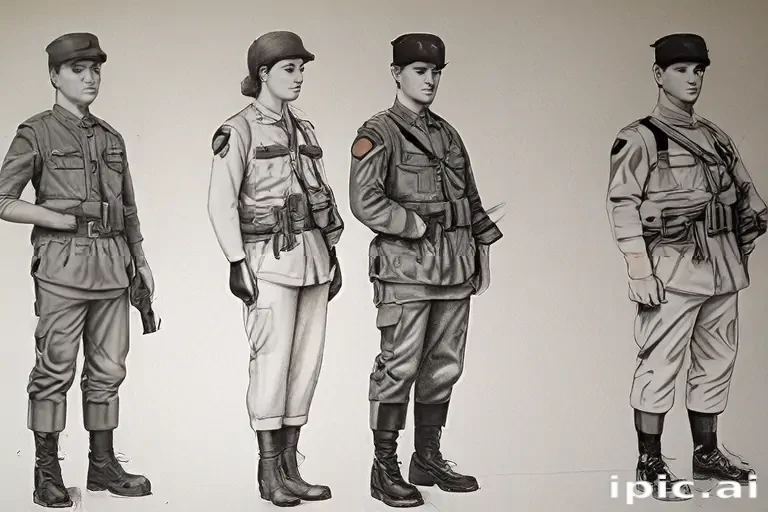 army drawings