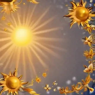 sun clipart transparent background