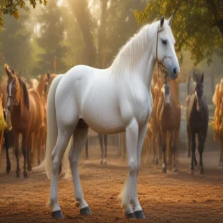 cartoon horses