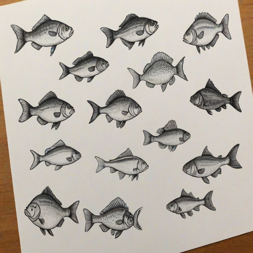 fish drawings