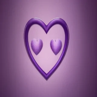 purple hearts wallpaper