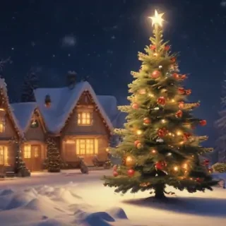 merry christmas no background