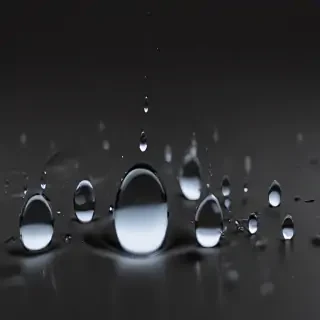 water droplets png transparent