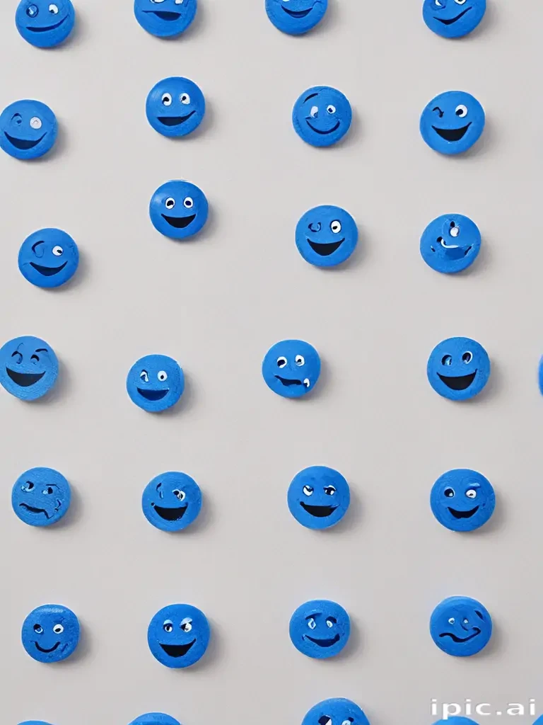blue emoji