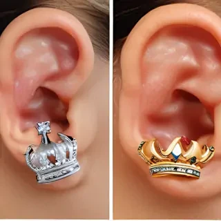 kings crown piercing