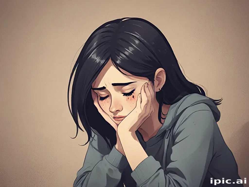 cartoon images of depression