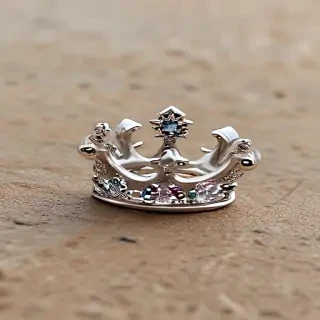 kings crown piercing