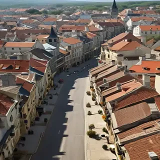 town background